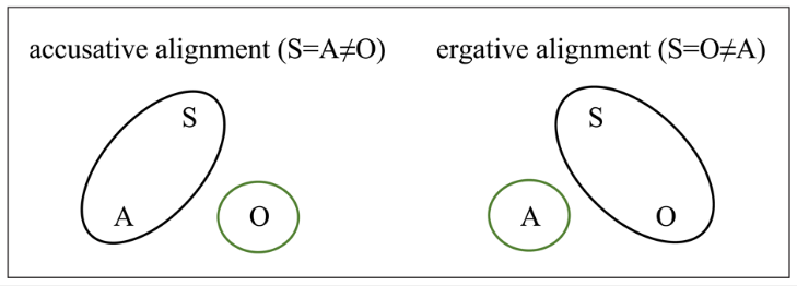 ergative and nominative languages